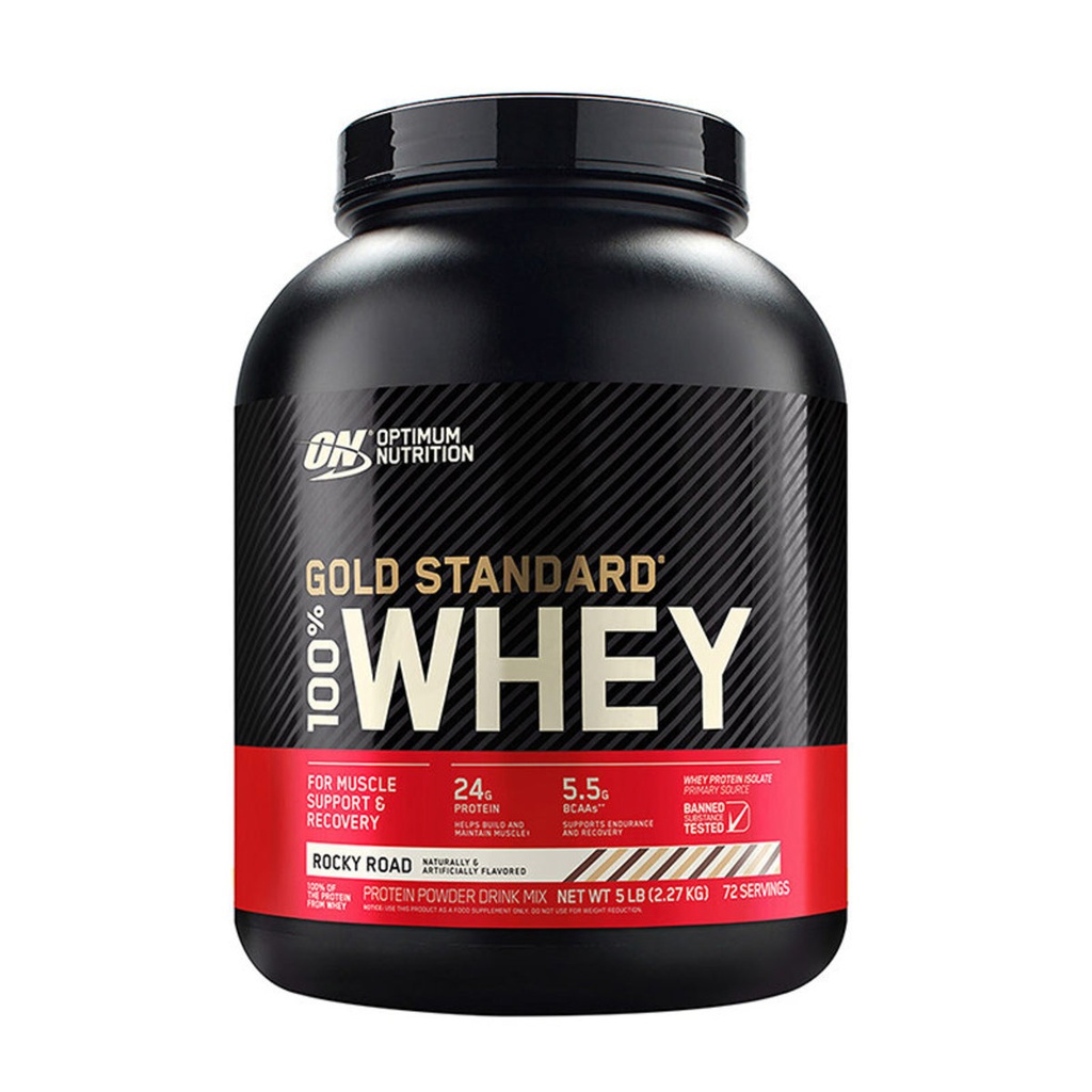 OPTIMUM NUTRITION - 金裝乳清蛋白粉 5磅 - 石板街