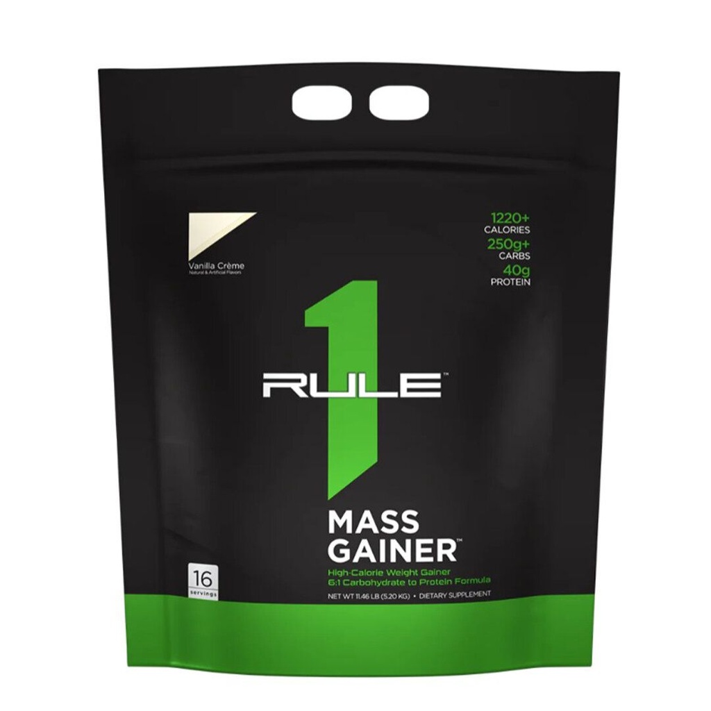 Rule One - R1 Mass Gainer 增肌粉 5.2kg - 雲呢嗱味 (新配方)
