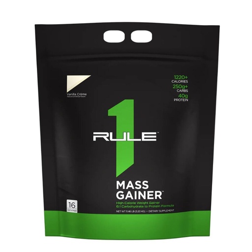 Rule One - R1 Mass Gainer 增肌粉 5.2kg - 雲呢嗱味 (新配方)