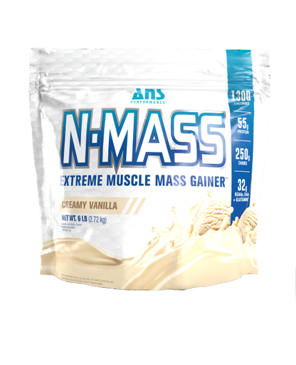ANS PERFORMANCE - N-MASS 增重增肌蛋白粉 6磅 (2.7kg) (雲呢拿味)